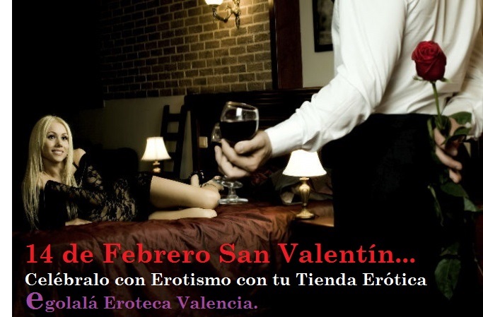 regala productos eroticos en san valentin Pareja San Valentín 14 de Febrero Egolala Eroteca Valencia