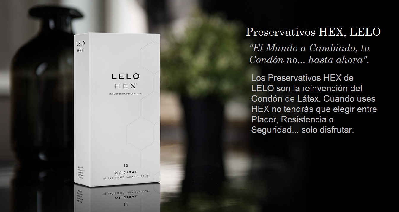 Lelo Hex Preservativos Sex Shop Y Tienda Erotica Egolala Valencia