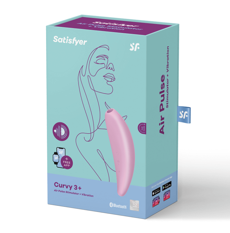 Satisfyer Curvy App Rosa Egolala Valencia Sex Shop