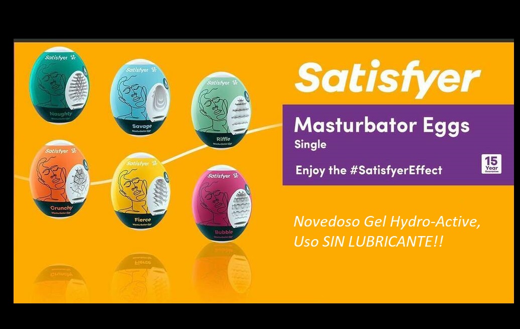 NOVEDAD Satisfyer Masturbator EGGS Egolala Valencia Sex Shop