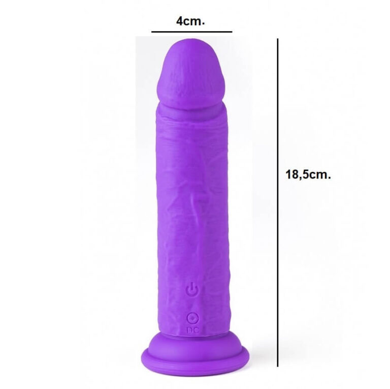 R Vibrador Realista Cm Lila Egolala Valencia Sex Shop