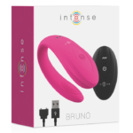 INTENSE BRUNO Fucsia Vibrador Parejas por Control Remoto Marca INTENSE Egolala Eroteca Valencia-4