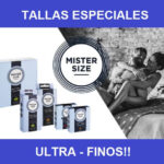 MISTER SIZE – Preservativos Ultrafinos en TODAS LAS TALLAS!!.