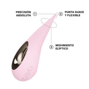 LELO DOT Rosa Vibrador Clitorial de Diseño Recargable USB Egolala Eroteca Valencia-4