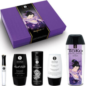 SHUNGA NAUGHTIER KIT Completo de Cosmética Erótica de Cremas Estimulantes Egolala Eroteca Valencia-1